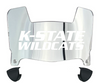 Kansas State Wildcats Mini Football Helmet Visor Shield w/ Clips - PICK VISOR & LOGO COLOR