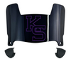 Kansas State Wildcats Mini Football Helmet Visor Shield w/ Clips - PICK VISOR & LOGO COLOR