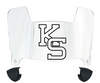 Kansas State Wildcats Mini Football Helmet Visor Shield w/ Clips - PICK VISOR & LOGO COLOR