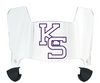 Kansas State Wildcats Mini Football Helmet Visor Shield w/ Clips - PICK VISOR & LOGO COLOR