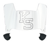 Kansas State Wildcats Mini Football Helmet Visor Shield w/ Clips - PICK VISOR & LOGO COLOR