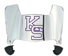 Kansas State Wildcats Mini Football Helmet Visor Shield w/ Clips - PICK VISOR & LOGO COLOR