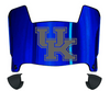 Kentucky Wildcats Mini Football Helmet Visor Shield w/ Clips - PICK VISOR & LOGO COLOR