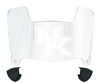 Kentucky Wildcats Mini Football Helmet Visor Shield w/ Clips - PICK VISOR & LOGO COLOR