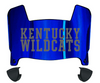 Kentucky Wildcats Mini Football Helmet Visor Shield w/ Clips - PICK VISOR & LOGO COLOR