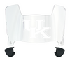 Kentucky Wildcats Mini Football Helmet Visor Shield w/ Clips - PICK VISOR & LOGO COLOR