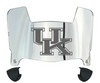 Kentucky Wildcats Mini Football Helmet Visor Shield w/ Clips - PICK VISOR & LOGO COLOR