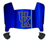 Kentucky Wildcats Mini Football Helmet Visor Shield w/ Clips - PICK VISOR & LOGO COLOR