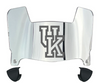 Kentucky Wildcats Mini Football Helmet Visor Shield w/ Clips - PICK VISOR & LOGO COLOR