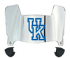 Kentucky Wildcats Mini Football Helmet Visor Shield w/ Clips - PICK VISOR & LOGO COLOR