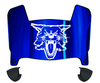 Kentucky Wildcats Mini Football Helmet Visor Shield w/ Clips - PICK VISOR & LOGO COLOR