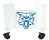 Kentucky Wildcats Mini Football Helmet Visor Shield w/ Clips - PICK VISOR & LOGO COLOR