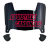 Louisville Cardinals Mini Football Helmet Visor Shield w/ Clips - PICK VISOR & LOGO COLOR