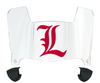 Louisville Cardinals Mini Football Helmet Visor Shield w/ Clips - PICK VISOR & LOGO COLOR