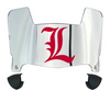 Louisville Cardinals Mini Football Helmet Visor Shield w/ Clips - PICK VISOR & LOGO COLOR