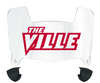 Louisville Cardinals Mini Football Helmet Visor Shield w/ Clips - PICK VISOR & LOGO COLOR