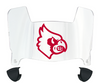 Louisville Cardinals Mini Football Helmet Visor Shield w/ Clips - PICK VISOR & LOGO COLOR