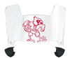 Louisville Cardinals Mini Football Helmet Visor Shield w/ Clips - PICK VISOR & LOGO COLOR