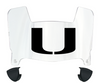 Miami Hurricanes Mini Football Helmet Visor Shield w/ Clips - PICK VISOR & LOGO COLOR