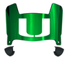 Miami Hurricanes Mini Football Helmet Visor Shield w/ Clips - PICK VISOR & LOGO COLOR