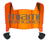 Miami Hurricanes Mini Football Helmet Visor Shield w/ Clips - PICK VISOR & LOGO COLOR