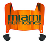 Miami Hurricanes Mini Football Helmet Visor Shield w/ Clips - PICK VISOR & LOGO COLOR