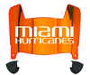 Miami Hurricanes Mini Football Helmet Visor Shield w/ Clips - PICK VISOR & LOGO COLOR