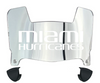 Miami Hurricanes Mini Football Helmet Visor Shield w/ Clips - PICK VISOR & LOGO COLOR