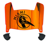 Miami Hurricanes Mini Football Helmet Visor Shield w/ Clips - PICK VISOR & LOGO COLOR