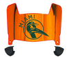 Miami Hurricanes Mini Football Helmet Visor Shield w/ Clips - PICK VISOR & LOGO COLOR