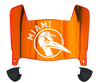 Miami Hurricanes Mini Football Helmet Visor Shield w/ Clips - PICK VISOR & LOGO COLOR