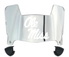 Ole Miss Mississippi Rebels Mini Football Helmet Visor Shield w/ Clips - PICK VISOR & LOGO COLOR