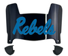 Ole Miss Mississippi Rebels Mini Football Helmet Visor Shield w/ Clips - PICK VISOR & LOGO COLOR