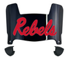 Ole Miss Mississippi Rebels Mini Football Helmet Visor Shield w/ Clips - PICK VISOR & LOGO COLOR