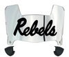 Ole Miss Mississippi Rebels Mini Football Helmet Visor Shield w/ Clips - PICK VISOR & LOGO COLOR