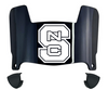 North Carolina NC State Wolfpack Mini Football Helmet Visor Shield w/ Clips - PICK VISOR & LOGO COLOR