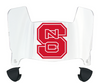 North Carolina NC State Wolfpack Mini Football Helmet Visor Shield w/ Clips - PICK VISOR & LOGO COLOR