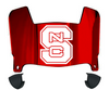 North Carolina NC State Wolfpack Mini Football Helmet Visor Shield w/ Clips - PICK VISOR & LOGO COLOR