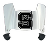 North Carolina NC State Wolfpack Mini Football Helmet Visor Shield w/ Clips - PICK VISOR & LOGO COLOR