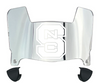 North Carolina NC State Wolfpack Mini Football Helmet Visor Shield w/ Clips - PICK VISOR & LOGO COLOR