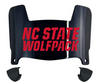 North Carolina NC State Wolfpack Mini Football Helmet Visor Shield w/ Clips - PICK VISOR & LOGO COLOR