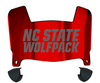 North Carolina NC State Wolfpack Mini Football Helmet Visor Shield w/ Clips - PICK VISOR & LOGO COLOR