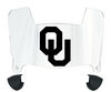 Oklahoma Sooners Mini Football Helmet Visor Shield w/ Clips - PICK VISOR & LOGO COLOR