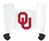 Oklahoma Sooners Mini Football Helmet Visor Shield w/ Clips - PICK VISOR & LOGO COLOR