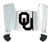 Oklahoma Sooners Mini Football Helmet Visor Shield w/ Clips - PICK VISOR & LOGO COLOR