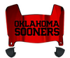 Oklahoma Sooners Mini Football Helmet Visor Shield w/ Clips - PICK VISOR & LOGO COLOR