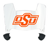 Oklahoma State Cowboys Mini Football Helmet Visor Shield w/ Clips - PICK VISOR & LOGO COLOR