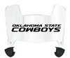 Oklahoma State Cowboys Mini Football Helmet Visor Shield w/ Clips - PICK VISOR & LOGO COLOR