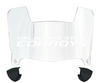 Oklahoma State Cowboys Mini Football Helmet Visor Shield w/ Clips - PICK VISOR & LOGO COLOR