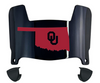 Oklahoma Sooners Mini Football Helmet Visor Shield w/ Clips - PICK VISOR & LOGO COLOR